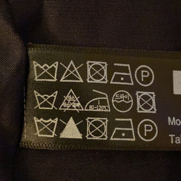 NWT. Massimo Dutti Navy Blue Textured Jacket with Golden Buttons. Size S. - Picture 14 of 14